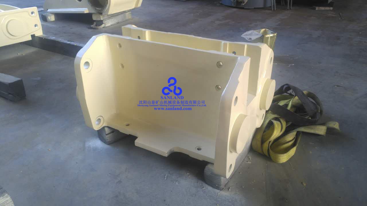 jaw crusher parts made by Sanland 